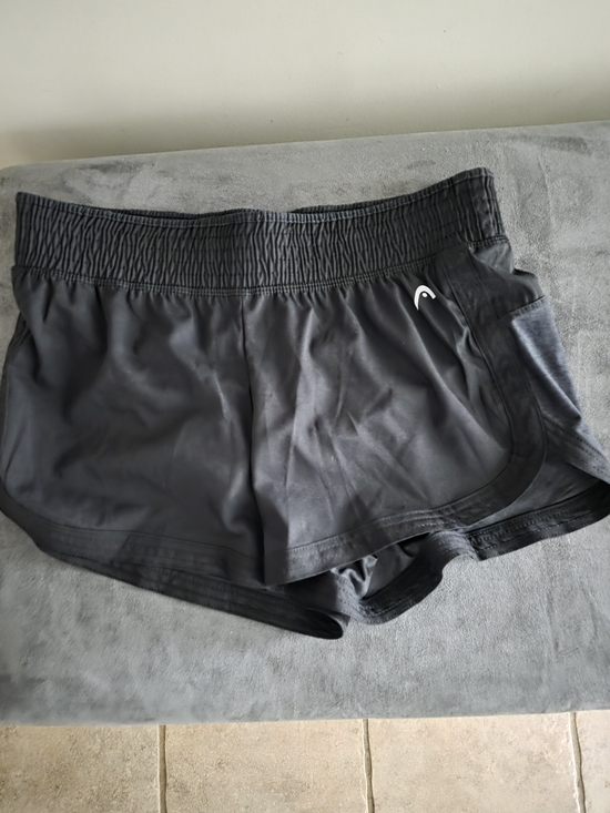 Head Pants - Head Black Women's Athletic Running Shorts with Elastic Waist